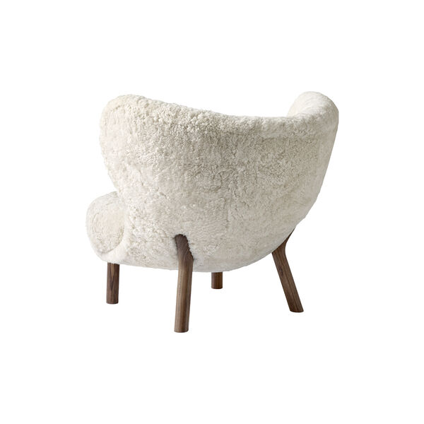 Little Petra VB1 loungestol, Moonlight/olieret valnød, &Tradition