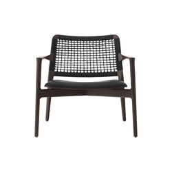 VIPP488 Cabin loungestol, mørk eg/sort, Vipp