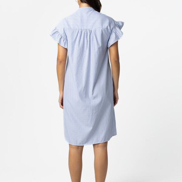 GWEN striped shirt dress, blue stripes, Coster Copenhagen