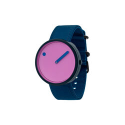 PICTO armbåndsur, pink reef/navy blue, PICTO