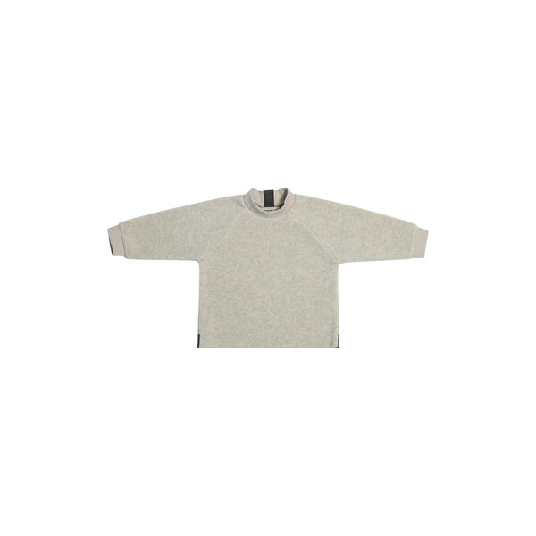 Baby Fleece Blouse with Round Neck | Sand | Bluse, Growing Up By Steffensen