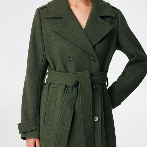 ShayMD coat, army dust, Modstr&ouml;m