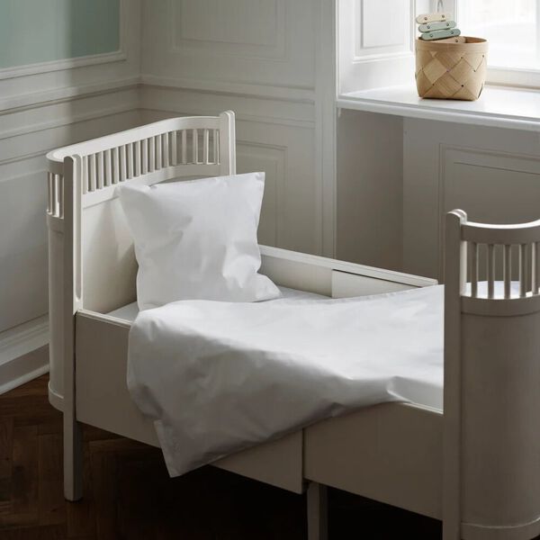SUPIMA PERCALE baby- og juniorsenget&oslash;j, white, Georg Jensen Damask