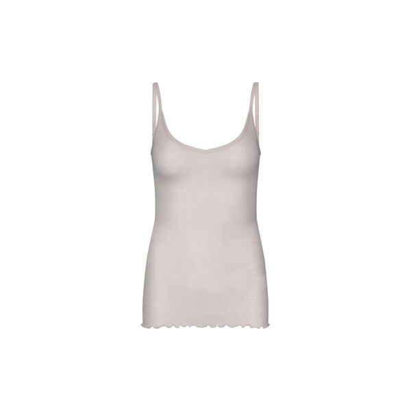 Cotton Spaghetti Top, rosie beige, Seamless Basic