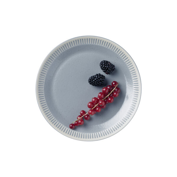 Colorit tallerken Ø 19 cm, grey, Knabstrup Keramik