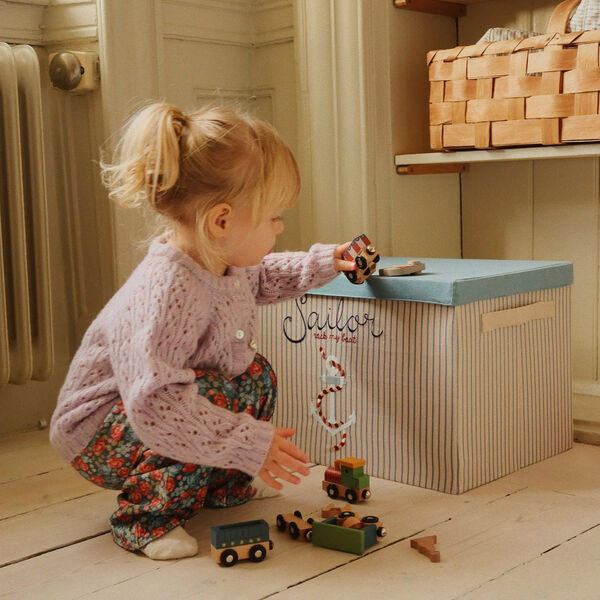 Storage Basket Large, sailor, Konges Sløjd