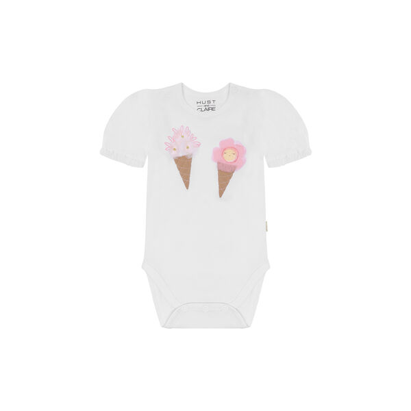 HCBritt Ice cream Bodystocking, white, Hust & Claire