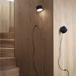 Post Wall Lamp, black, Muuto