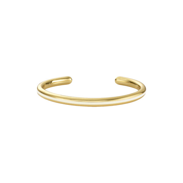 LIGNE Bracelet, sand white, bangle up