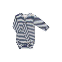 Newborn Wrap Body, navy/offwhite, Serendipity