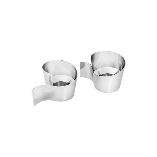 Fold Fyrfadsstage 2 stk., Georg Jensen