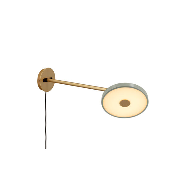 Asteria Long Wall Lamp, nuance olive, UMAGE