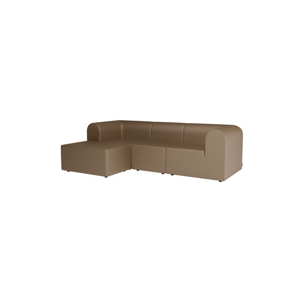 Paradigm 3-personers sofa med puf, Hallingdal 220, Montana Furniture