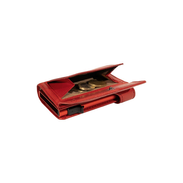 Cardholder, red, Tony Perotti