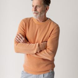 MMGRoyce Crew Neck Knit, amberglow, MOS MOSH Gallery