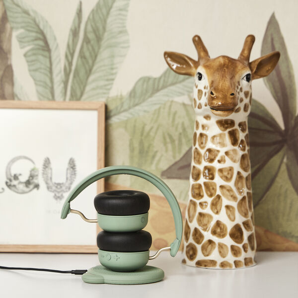 Paddy trådløs oplader, dusty green, Kreafunk