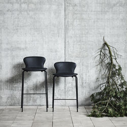 PLAY Chair Low Back Bar stol, sort, Bruunmunch Furniture