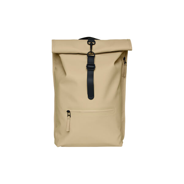 Rolltop Rucksack, sand, Rains