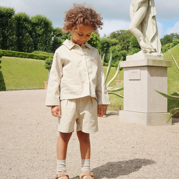 Frankie Over Shirt, tea stripe, Konges Sløjd