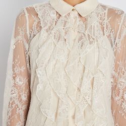 JuaniaBBDaisa shirt, white sand, Bruuns Bazaar