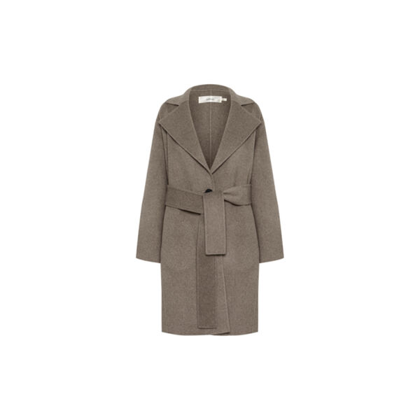 YillaIW Coat, sandy grey melange, InWear