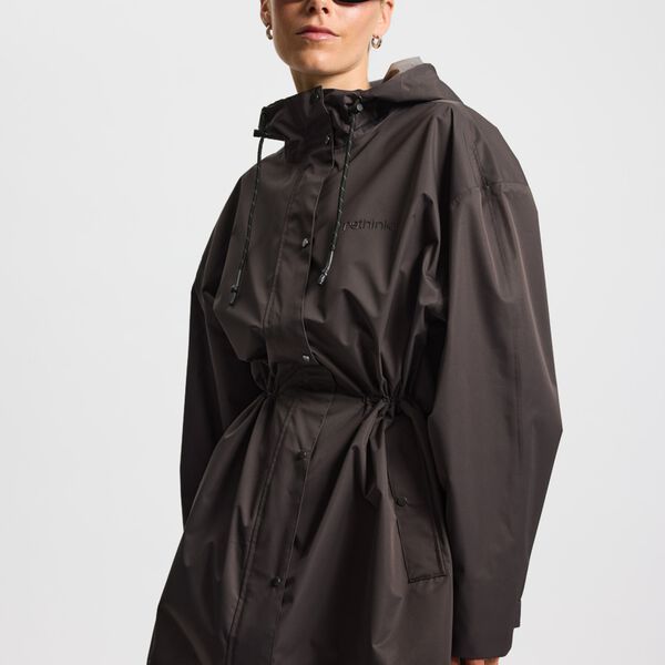 Rainshell Jacket, almost black, Rethinkit