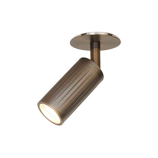 Luminar væg-/loftspot, bruneret messing, Rama Lights