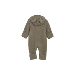 Pram Suit Ears Wool Fleece, savannah melange Pram Suit Ears Wool Fleece, savannah melange, HUTTEliHUT
