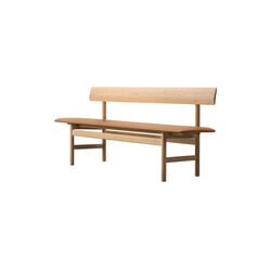 The Mogensen Bench bænk, sæbebehandlet eg/cognac, Fredericia Furniture