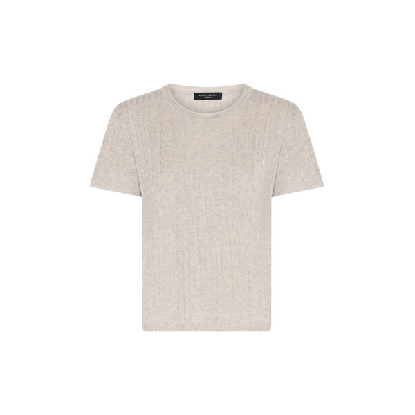 AnemoneBBGlenda knit, sand melange, Bruuns Bazaar