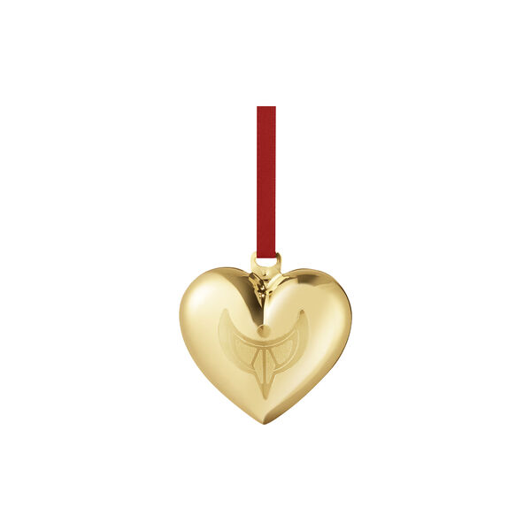 2024 Julehjerte, guld 2024 Julehjerte, guld, Georg Jensen
