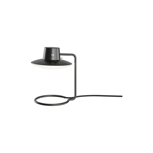 AJ Oxford bordlampe, metal black/opal, Louis Poulsen