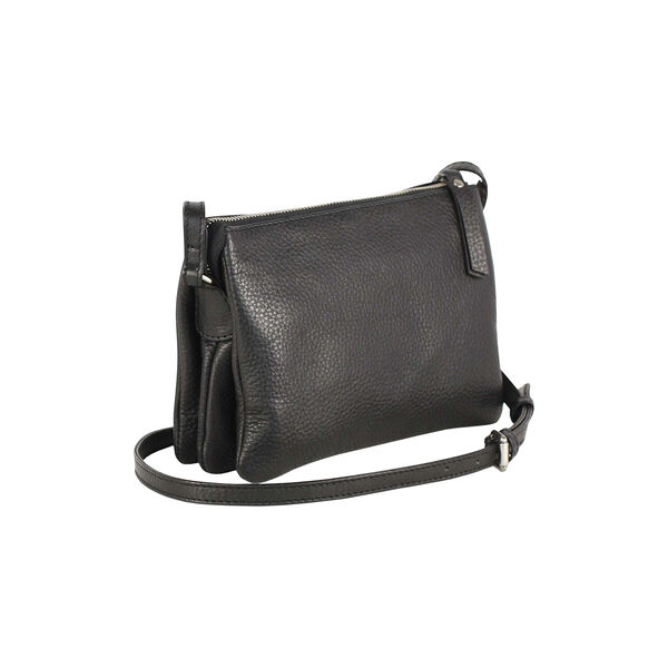 Vera Crossbody Bag, grain black Vera Crossbody Bag, grain black, Markberg