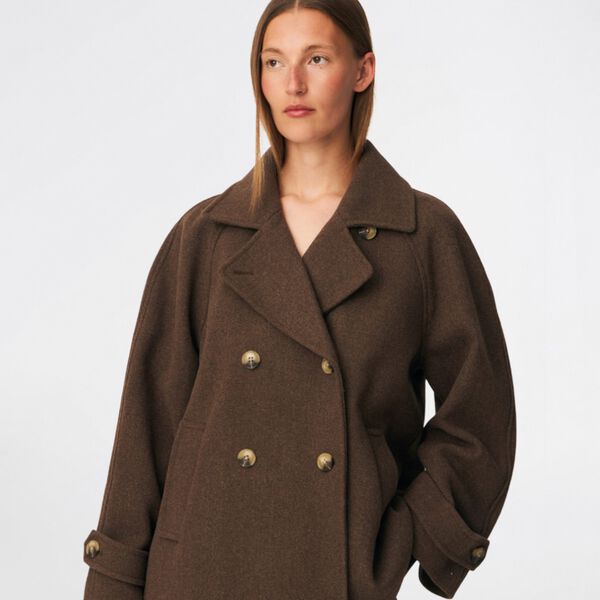 Concettamd jacket, chocolate chip melange, Modstr&ouml;m