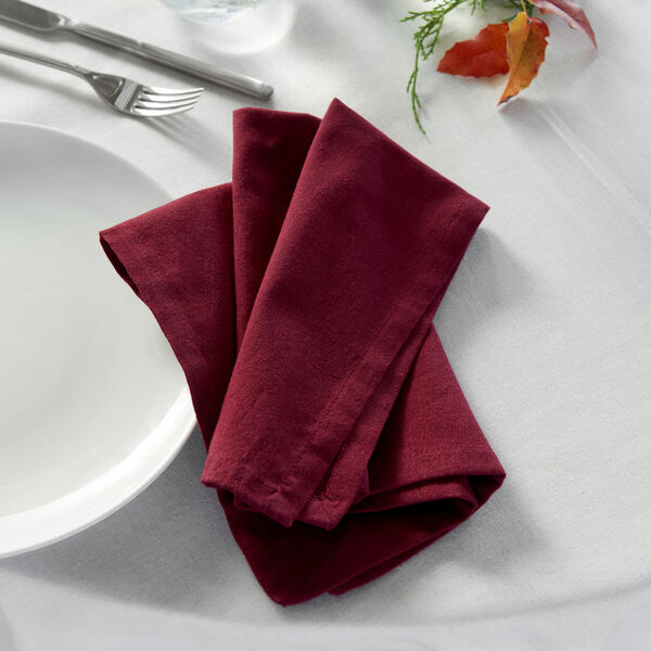 Stofservietter, rumba red, Bastian