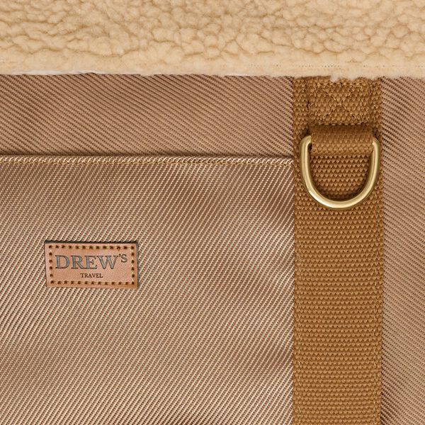 Hundetaske med teddy inderfor, aspen, Drew's Dogwear