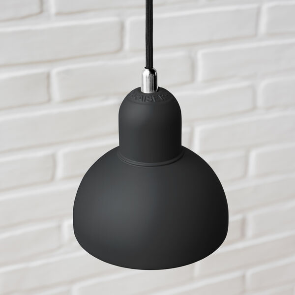 KAISER idell™ 6722-P pendel, matt black, Fritz Hansen
