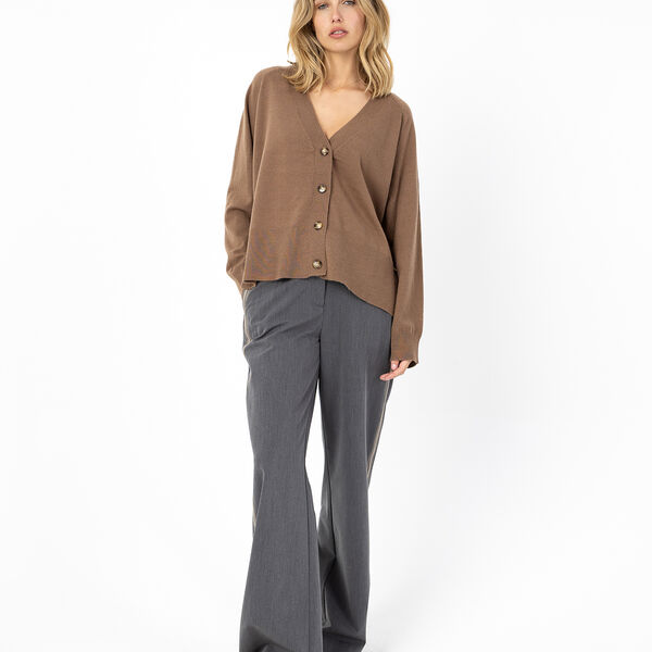 Knit cardigan, mocca mousse, Coster Copenhagen