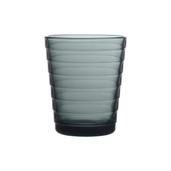 Aino Aalto drikkeglas 2 stk., dark grey, Iittala