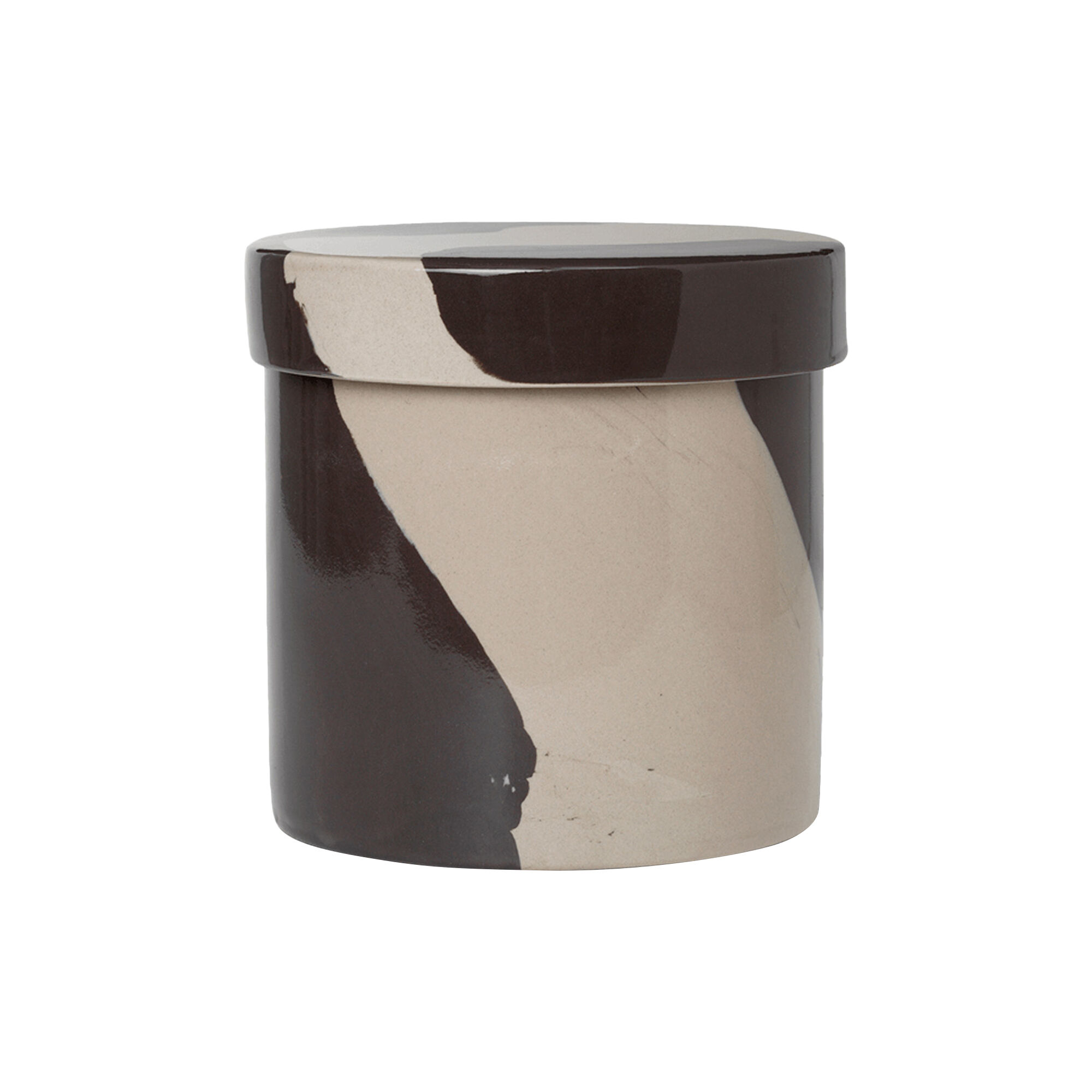 Køb Inlay Container, sand/brown | Ferm Living