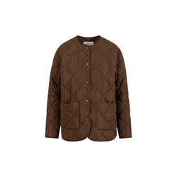 CC Heart ASTA quilted loose jacket, chocolate brown CC Heart ASTA quilted loose jacket, chocolate brown, Coster Copenhagen