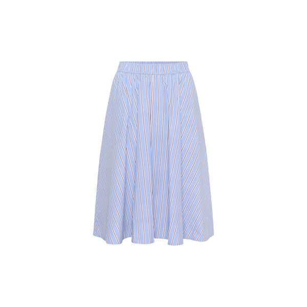IngiPW Skirt, blue burnt russet stripe, Part Two