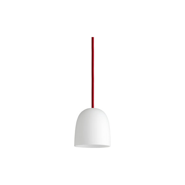 Super 215 Pendant, white/red, Piet Hein