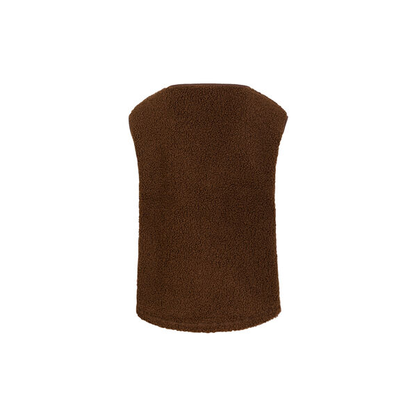 CC Heart JAMIE fleece vest, chocolate brown, Coster Copenhagen