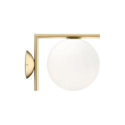 Flos IC W1 v&aelig;glampe, messing, Flos