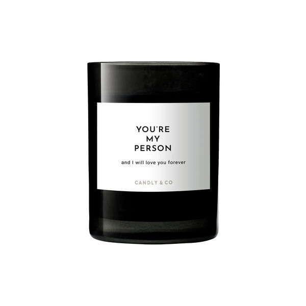 No. 3 Candle, You are my person and I will love you forever, Candly & Co