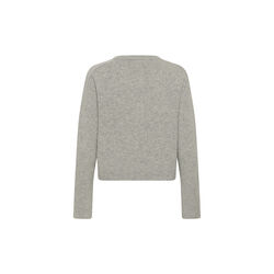 13 THE KNIT CARDIGAN | Light Grey Melange | Cardigan, My Essential Wardrobe