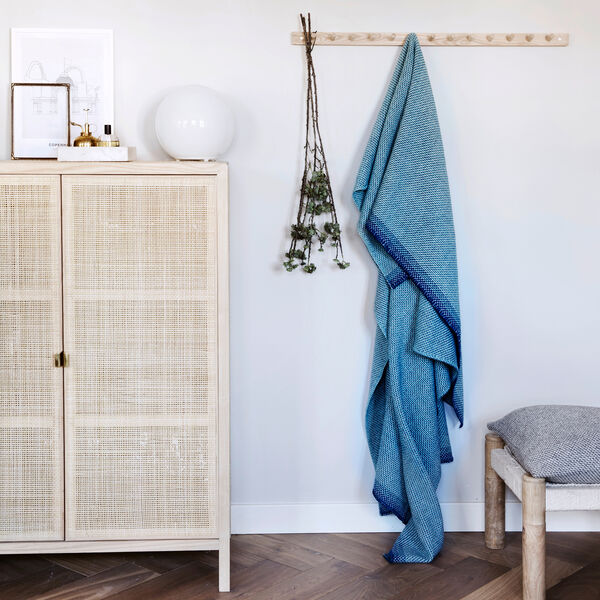 UNA Throw, blue, Røros Tweed
