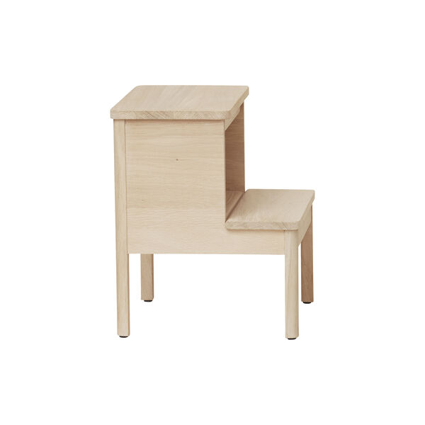 A Line Stepstool, white oak, Form & Refine