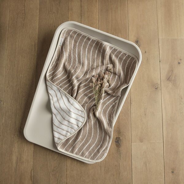 Leander Woodland Topper til puslepude, cappuccino, Leander